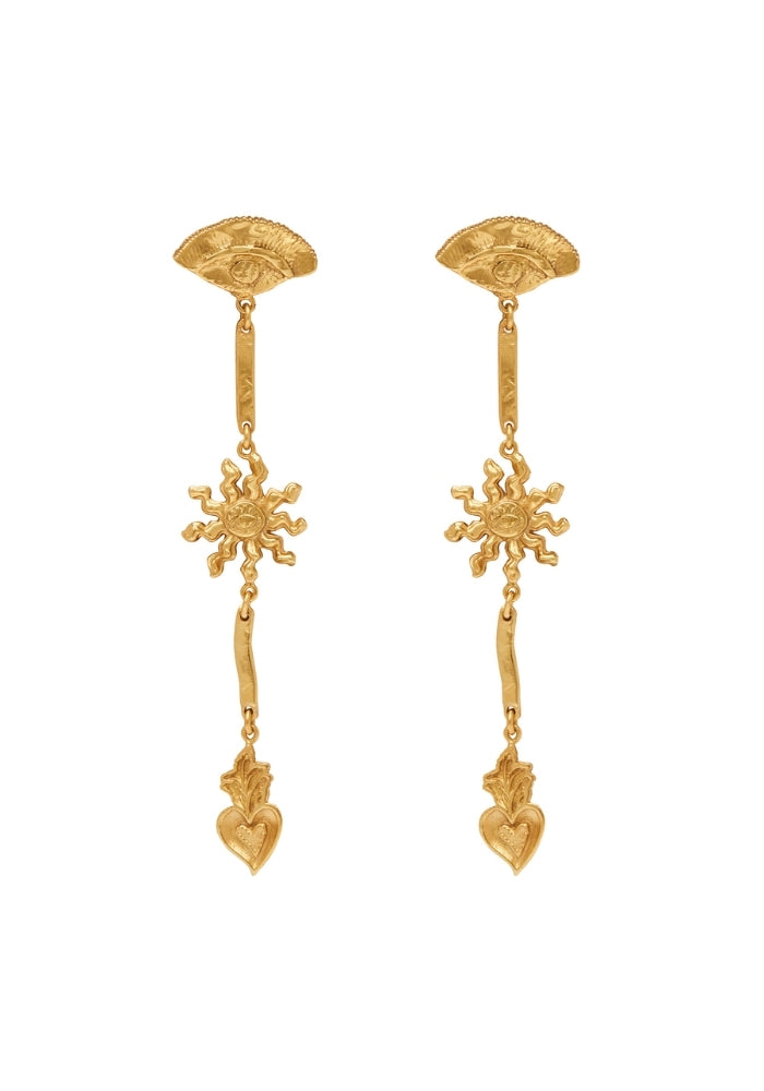 ALEMAIS Encanto Mismatched Drop Earrings