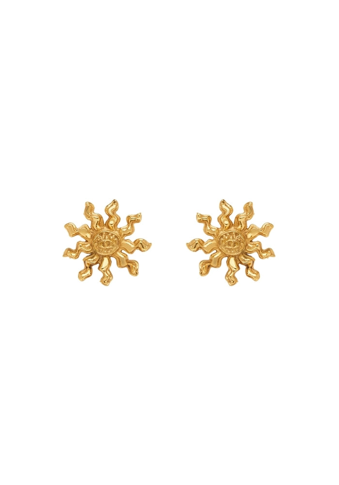 ALEMAIS Encanto Sun Studs Gold