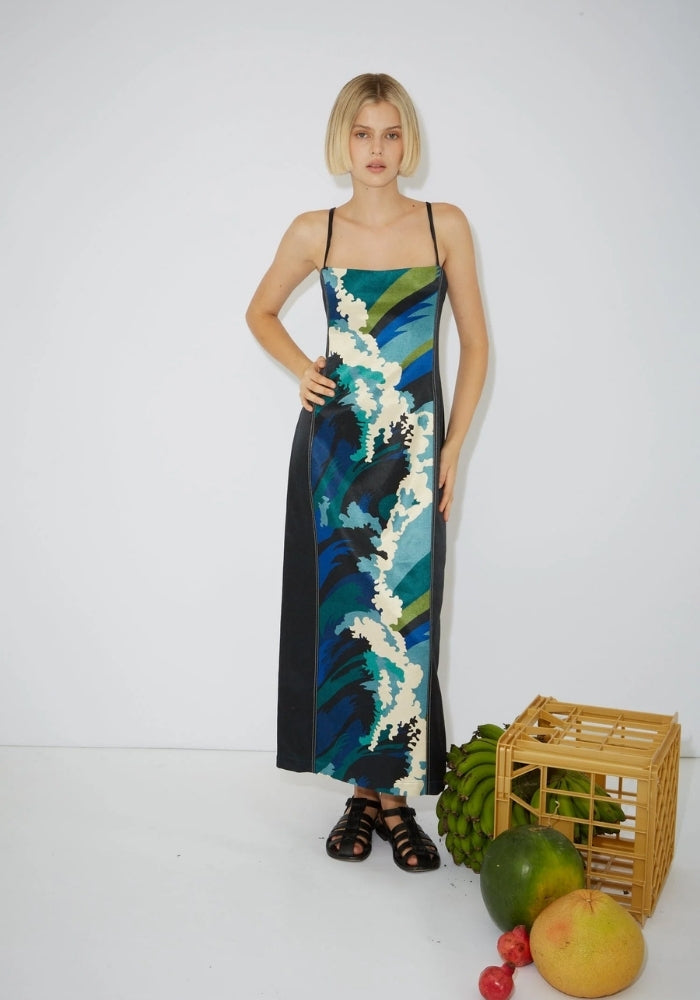 Wave Midi Dress