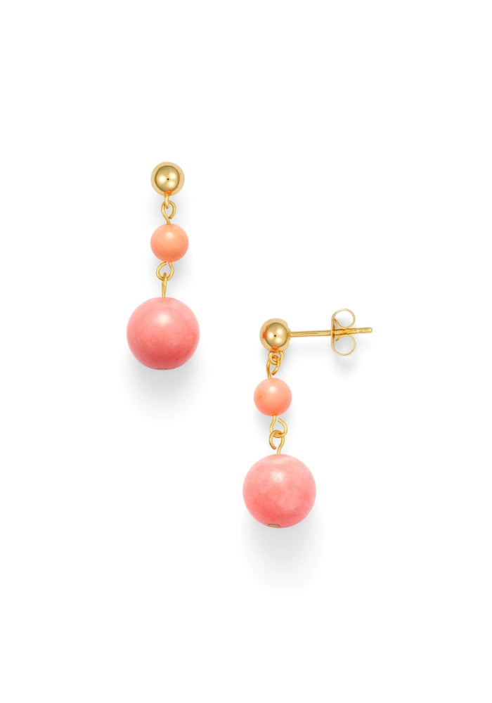 ANNI LU Flamingo Drops Earring - Gold