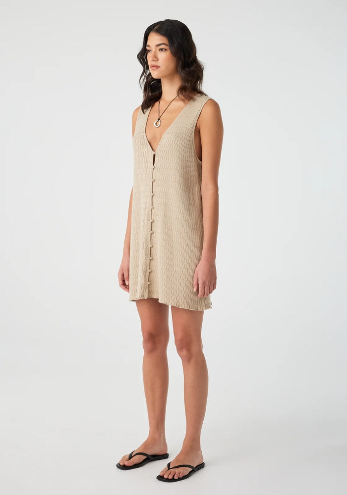 ARCAA Jude Mini Dress - Taupe