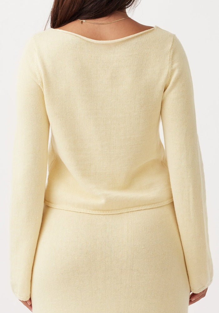 ARCAA Poppy Long Sleeve Top - Butter