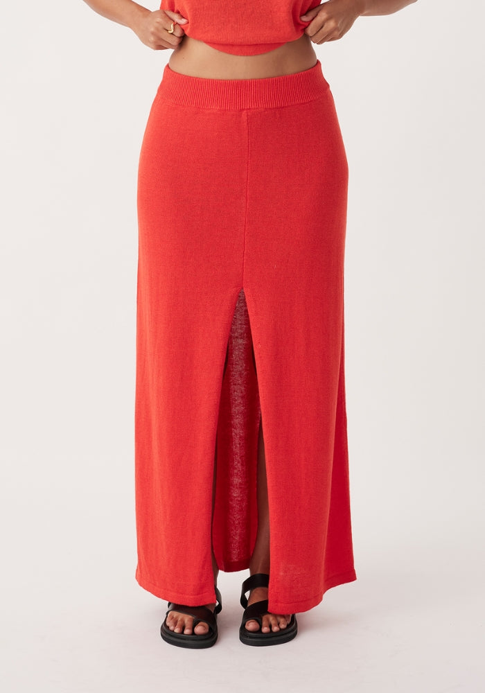 Poppy Skirt - Hibiscus