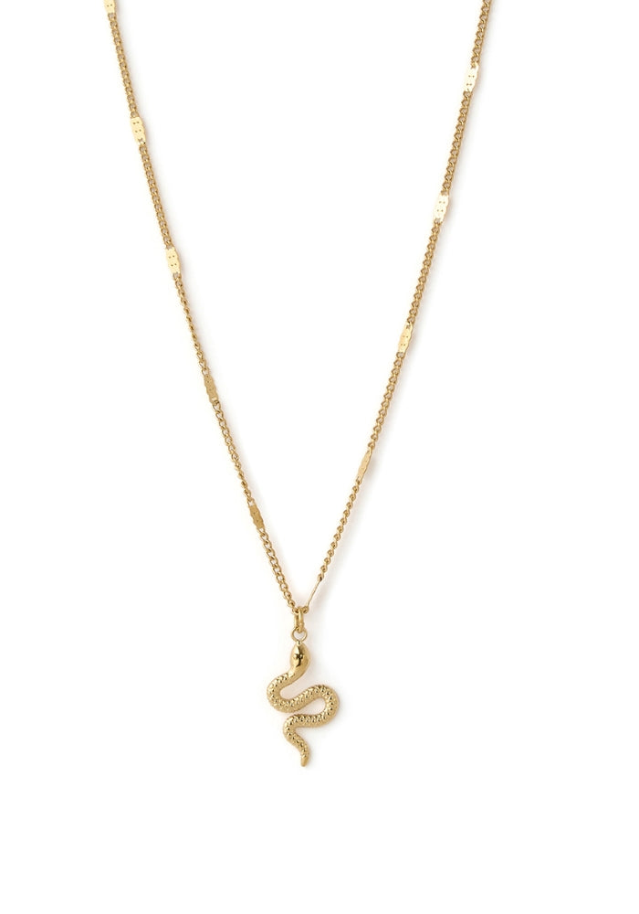 ARMS OF EVE Boa Gold Necklace