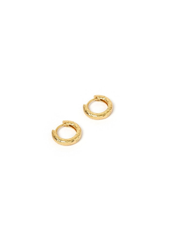 Luka Gold Huggie Earrings