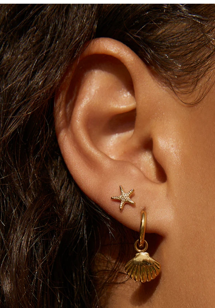 Shelli Gold Earrings