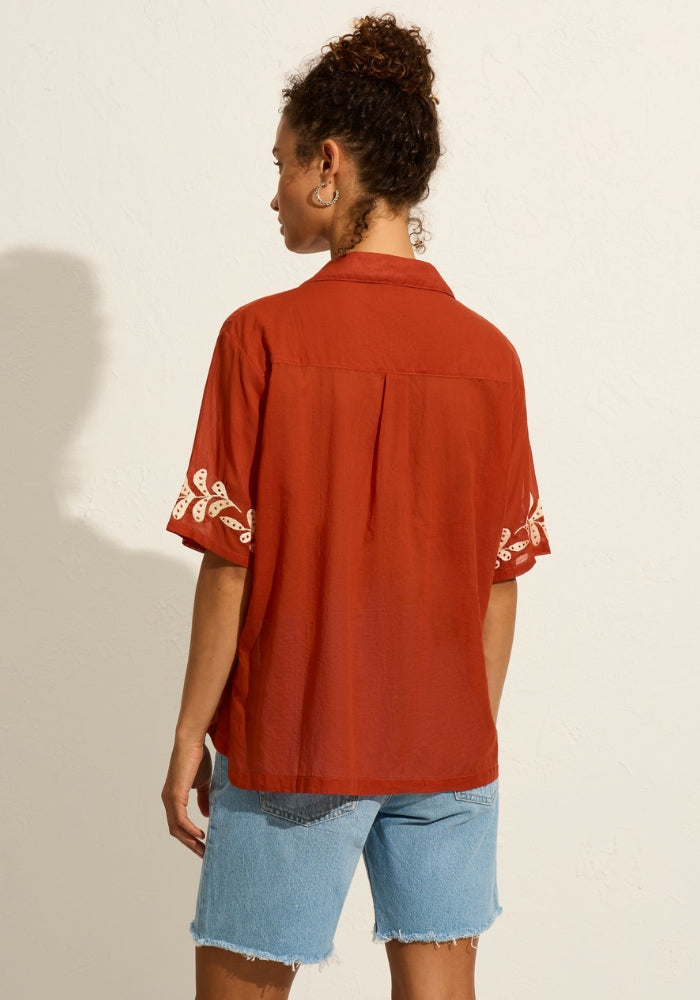 AUGUSTE Embroidered Rio Shirt 