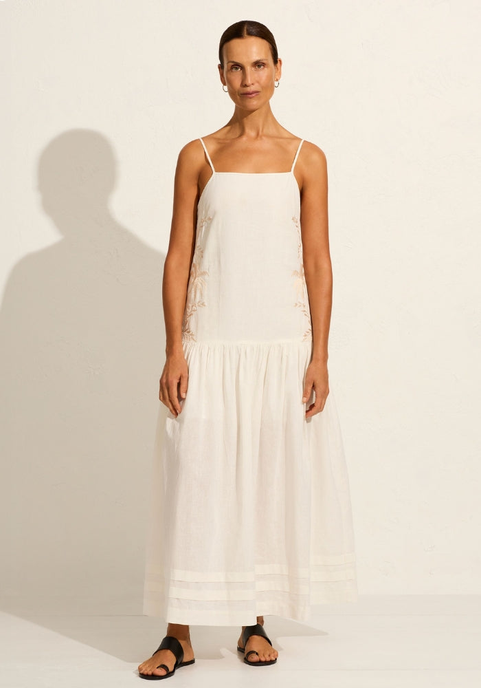 Palma Maxi Dress - Off White