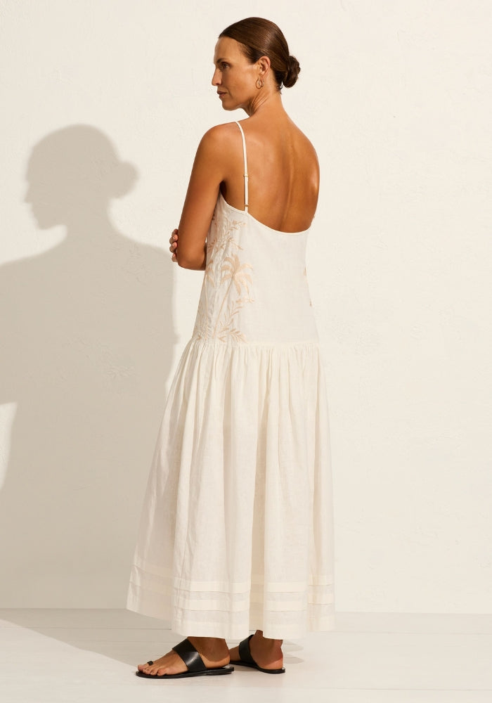 Palma Maxi Dress - Off White