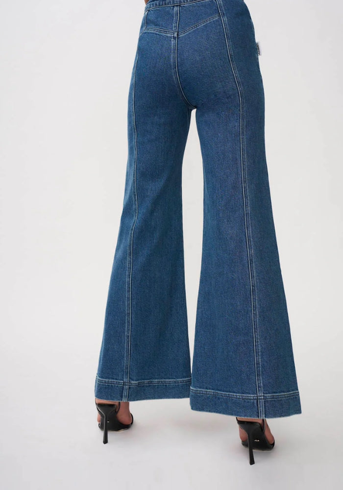 The Della Denim Wide Leg Jean