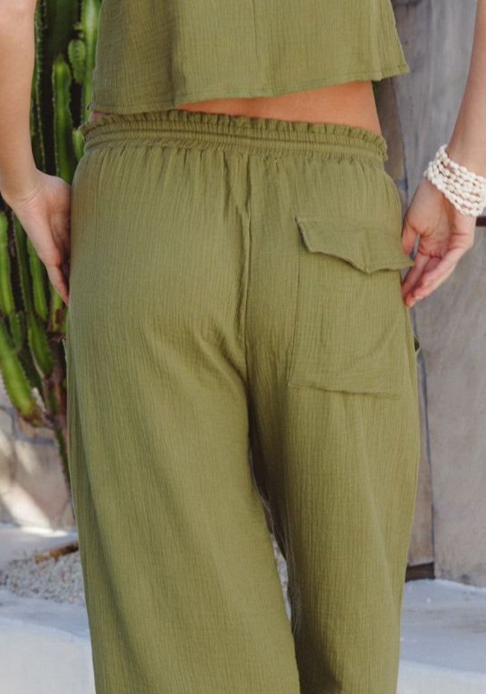 CABO  - The Cove Pant - Cactus