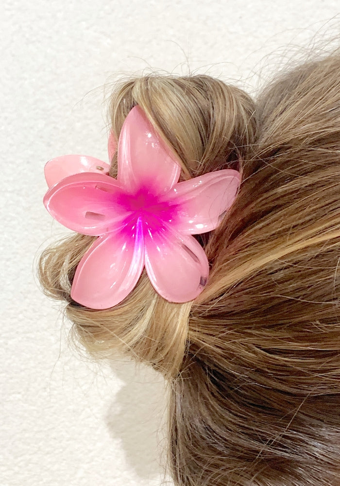 Frangipani Hair Claw - 4 Colors