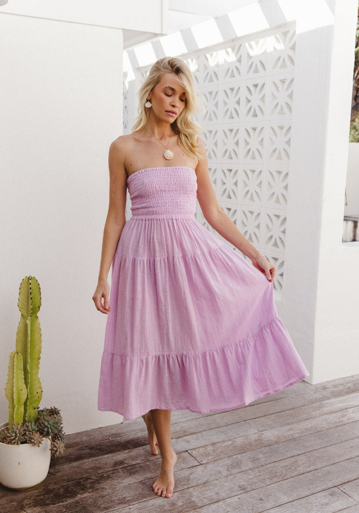 CABO Leilani Dress - Orchid