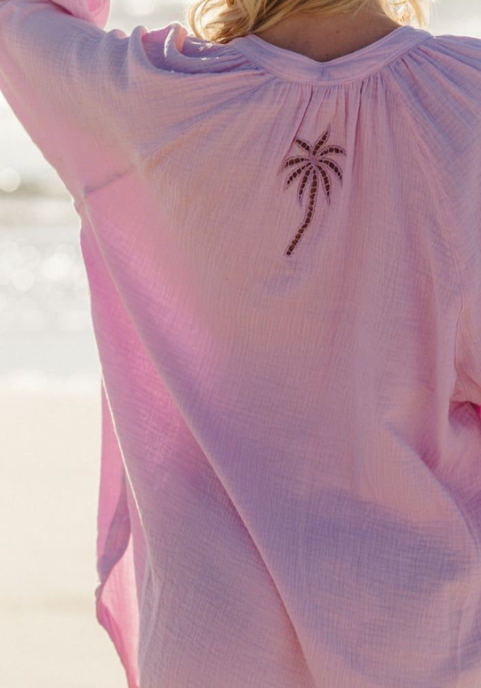 CABO SUMMER STATE OF MIND Palm Tunic - Orchid
