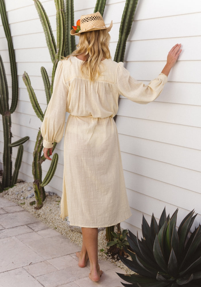 Sunset Button Up Dress