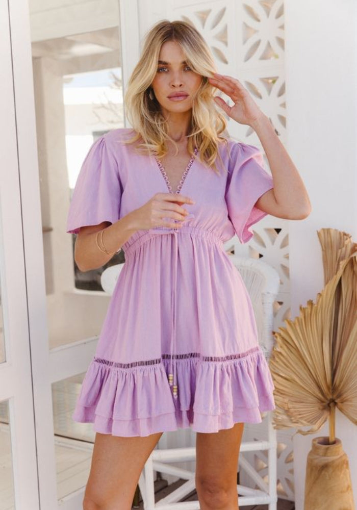 CABO  Waikiki Mini Dress - Orchid