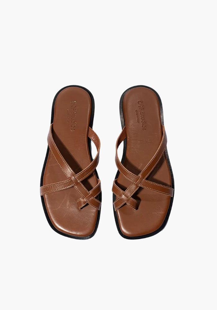 DOF Selena Sandal - Chestnut