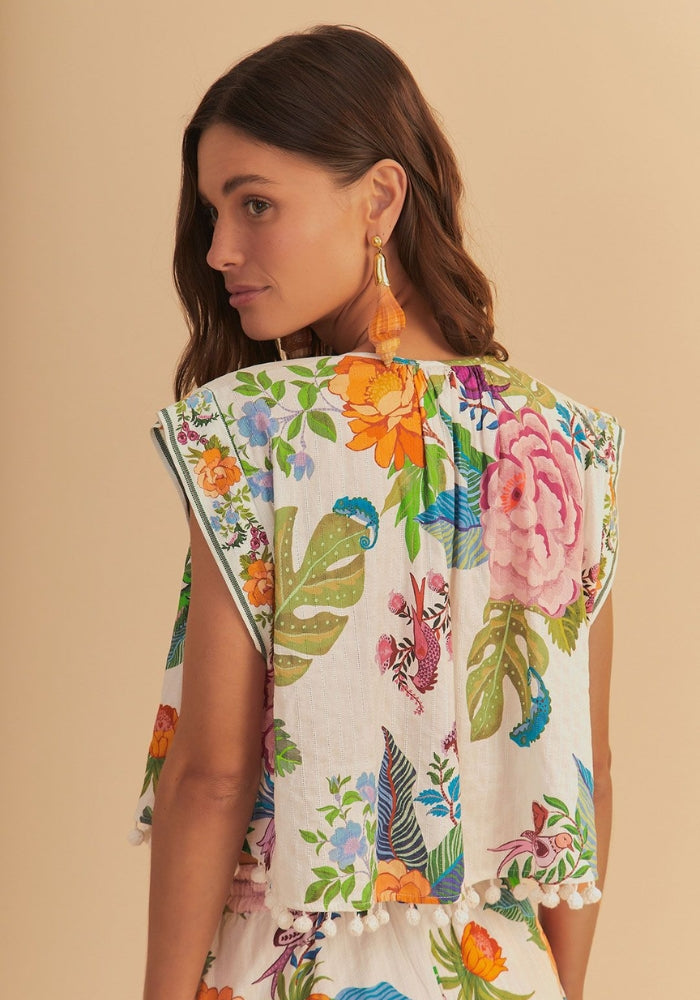 FARM RIO Sweet Bloom Blouse