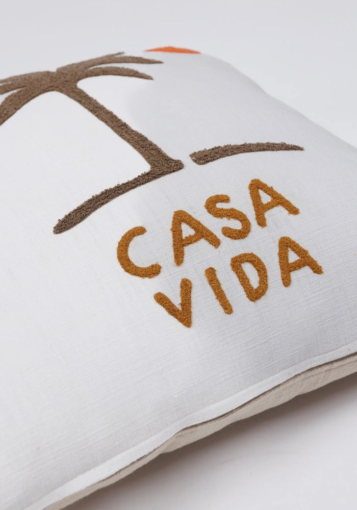 HOLIDAY HOME Casa Vida Cushion - Natural