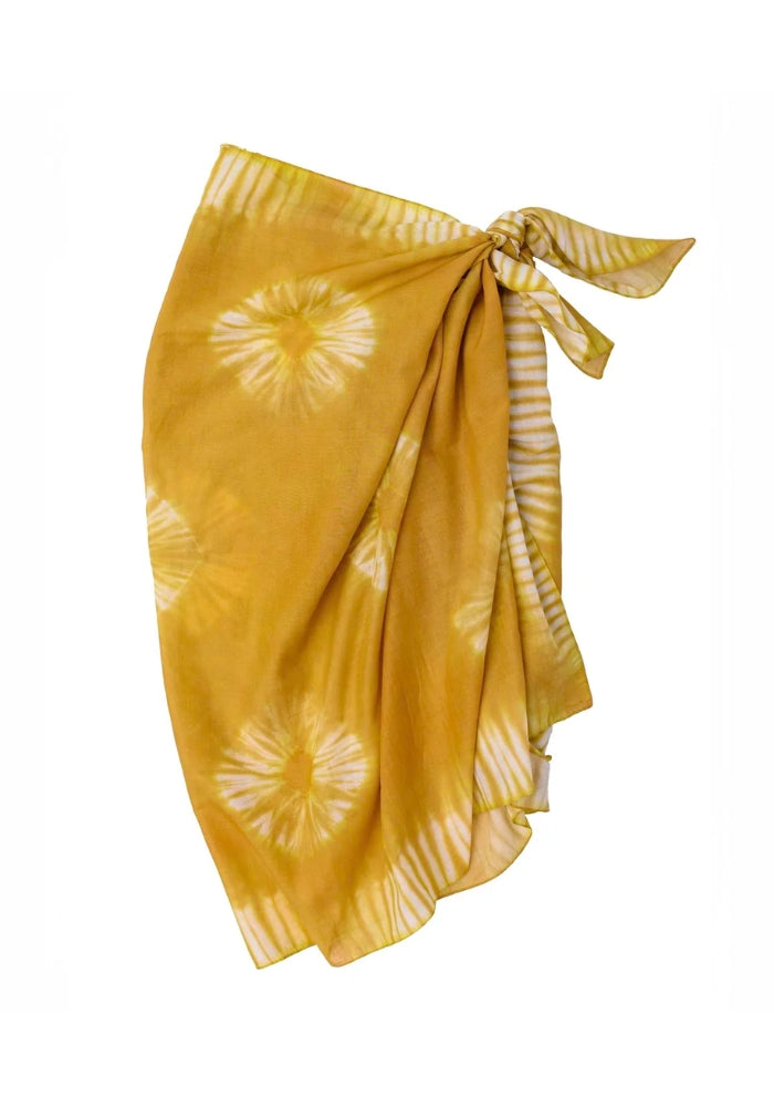 INDIGO AND WOLFE Caramel Sarong