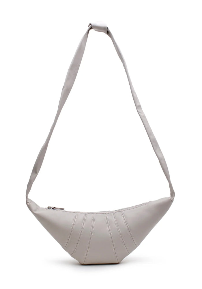 LA TRIBE Half Moon Bag - Bone