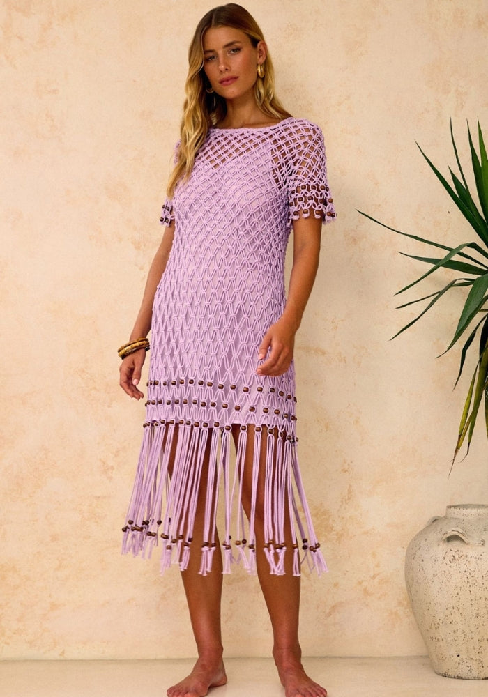 NINE LIVES BAZAAR  Stevie Dress - Lavender