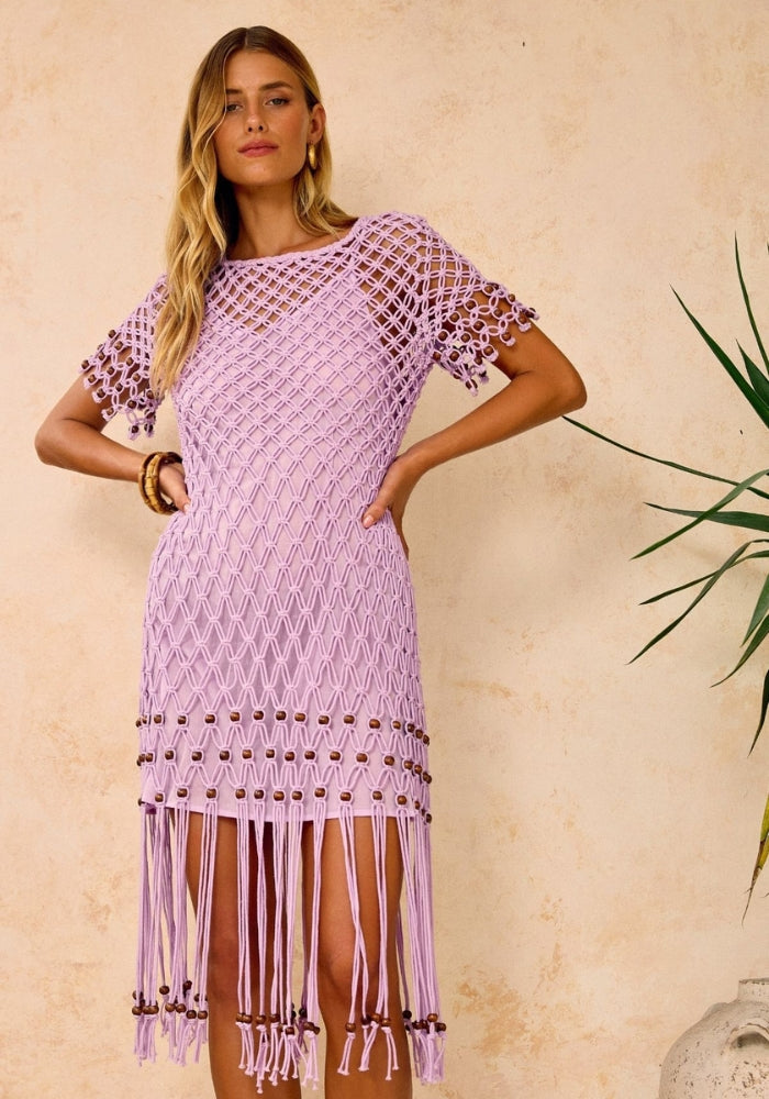 NINE LIVES BAZAAR  Stevie Dress - Lavender