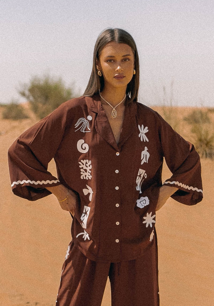 Sierra Embroidered Blouse