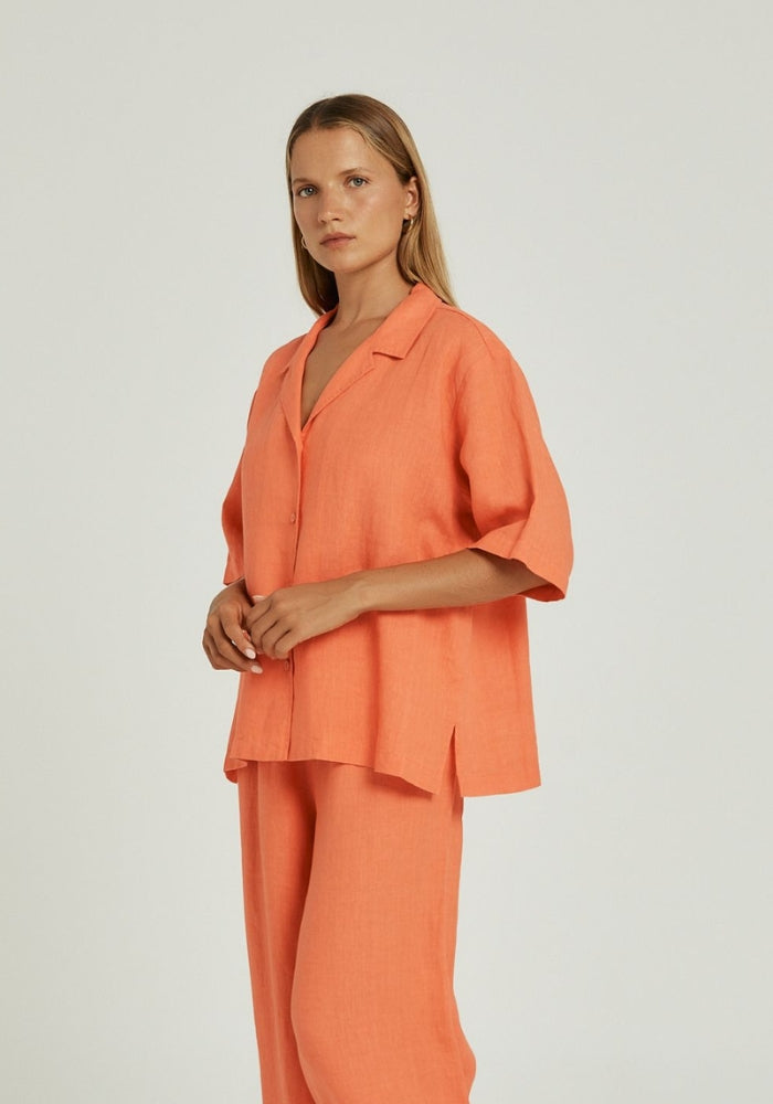 Angie Shirt - Coral