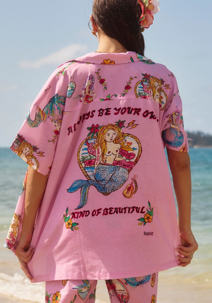 SABBI The Patron Shirt - You're Beautiful Pink