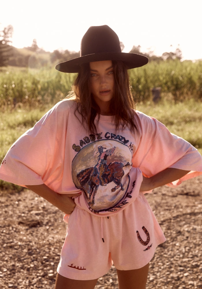 SABBI The Very Oversized Crazy Horse Tee