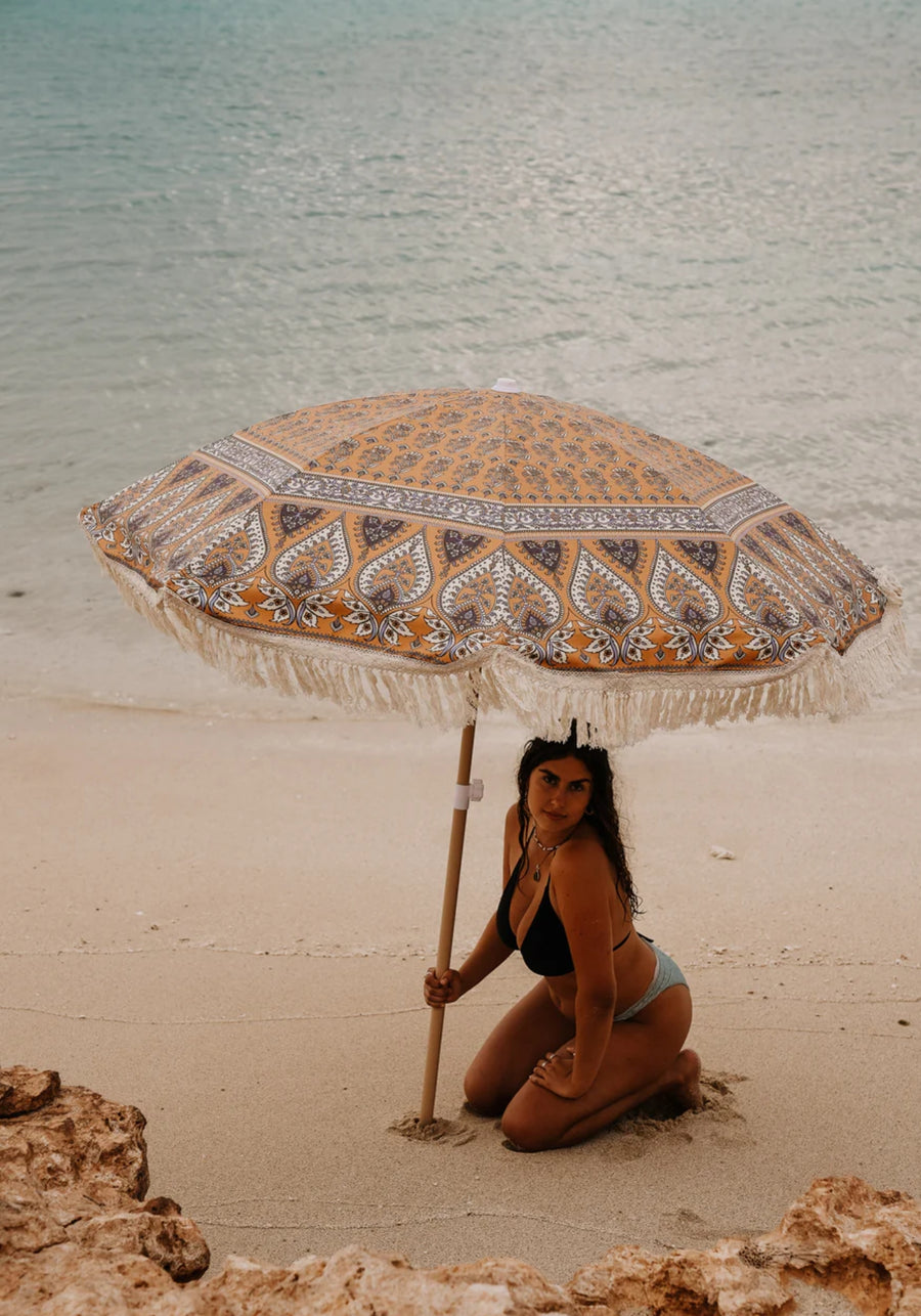 Salty Shadows Inca Beach Umbrella