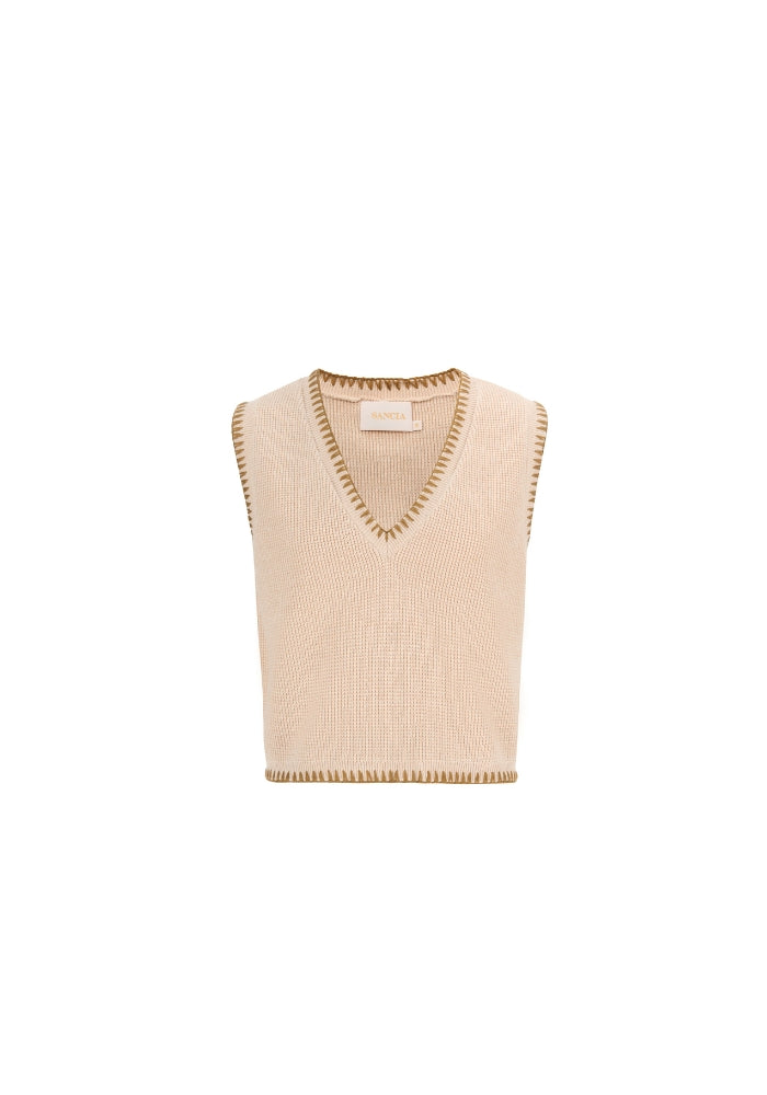 The Bronwynee Knit Vest