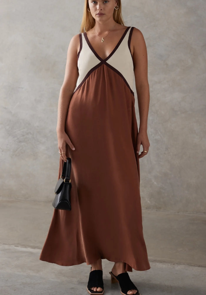 The Naomi Dress - Ochre