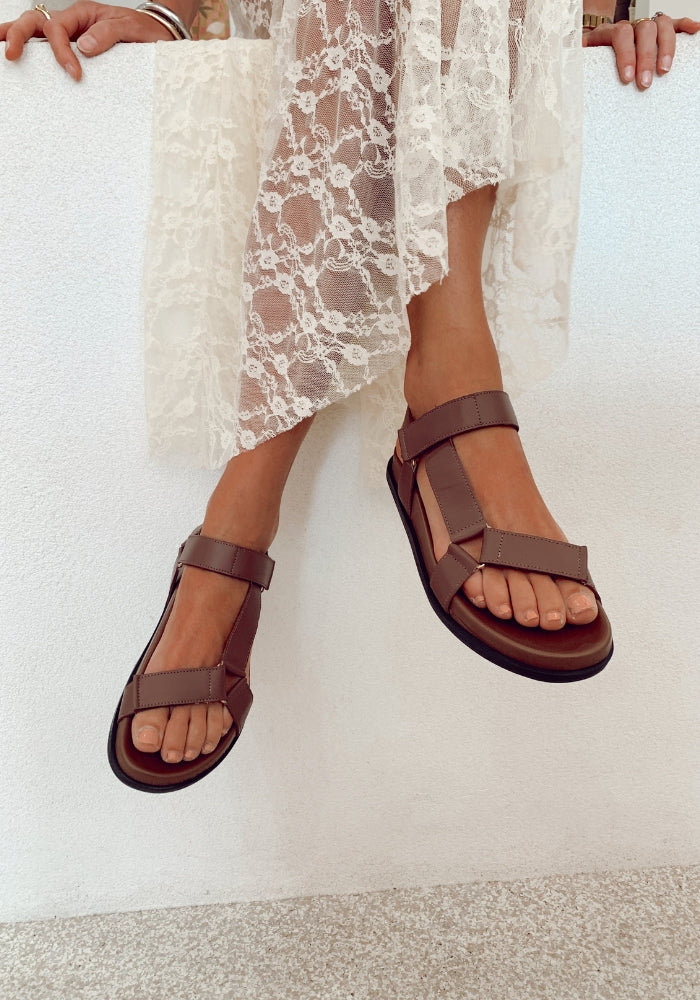 SOL SANA Moritz Footbed - Cocoa