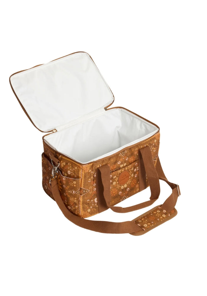 SOMMERSIDE Boho Sun Brown Cooler Bag