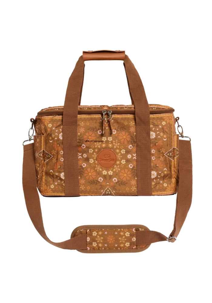 SOMMERSIDE Boho Sun Brown Cooler Bag