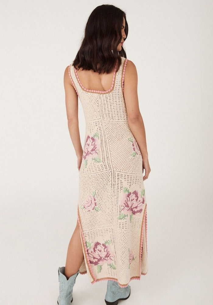 SPELL Coastal Granny Midi Dress - Blossom