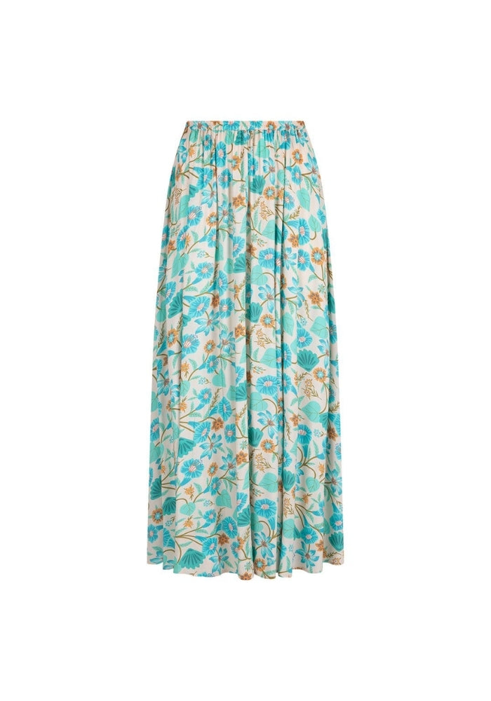 SPELL Goldie Maxi Skirt - Lagoon