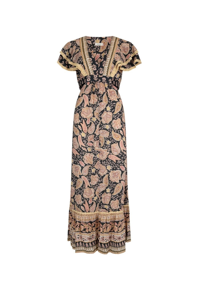 SPELL Marmont Revelry Dress - Whiskey