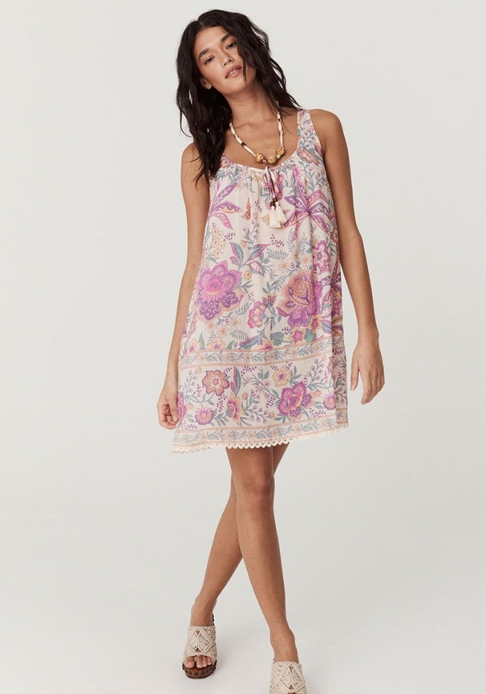 SPELL Mojave Lily Mini Dress - Opal