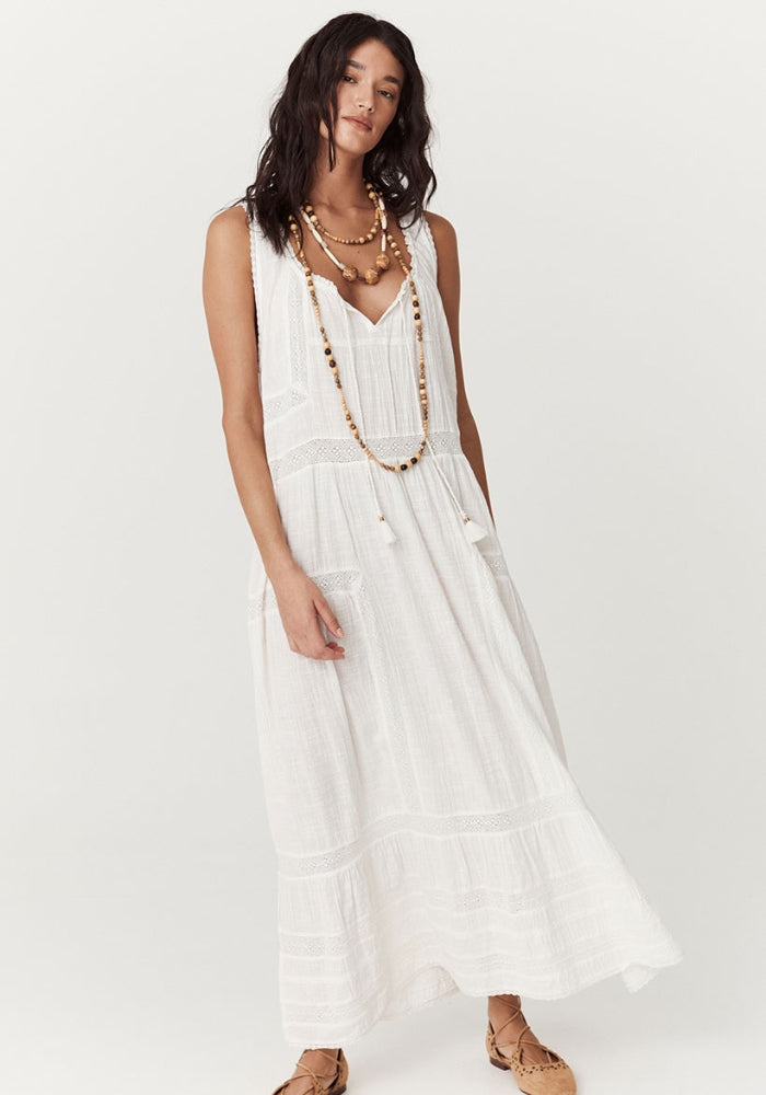 SPELL Serendipity Lace Sundress - Jasmine