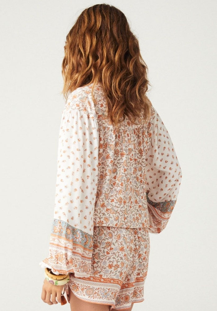 SPELL Sunshine Bandit Blouse - Desert Sage