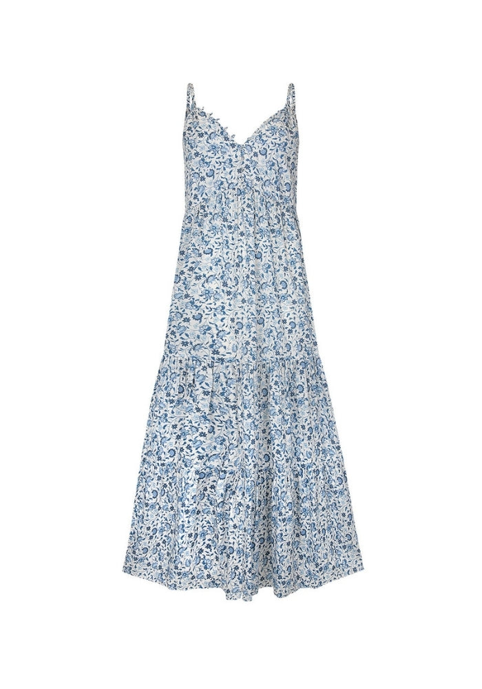 SPELL Sunshine Bandit Strappy Gown - Chambray