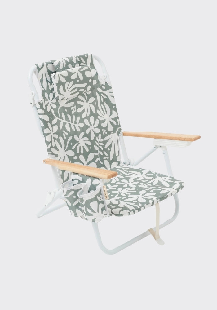 SUNNY LIFE Luxe Beach Chair The Vacay Olive