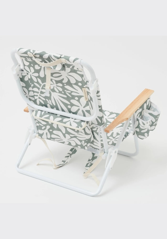 SUNNY LIFE Luxe Beach Chair The Vacay Olive