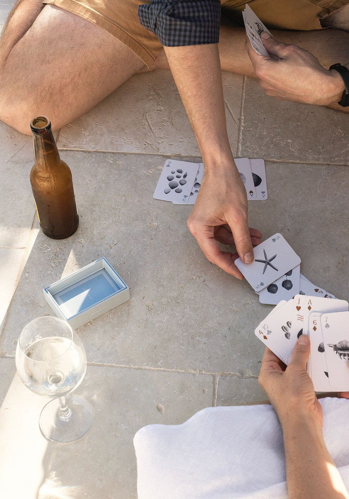 'Play by the Sea' Playing Cards