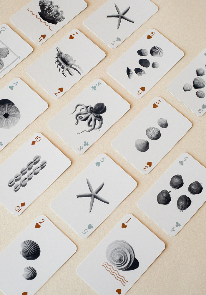 'Play by the Sea' Playing Cards