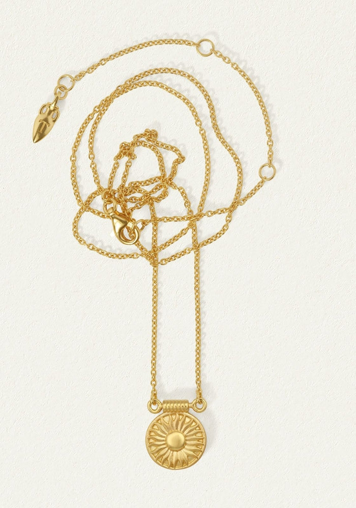 TEMPLE OF THE SUN Sunny Necklace - Gold