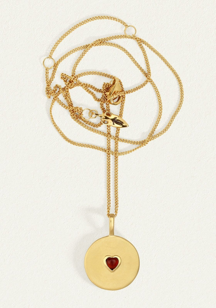 TEMPLE OF THE SUN Venus Coin Necklace - Gold